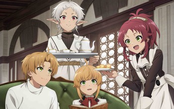 Manga 'Mushoku Tensei' bứt phá vào top 5 Oricon ngày kết thúc anime mùa 3