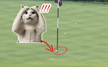 Pha đánh golf đỉnh cao khiến ai cũng phải trầm trồ