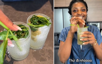 Sự thật món cocktail làm từ... rau muống đang gây chú ý