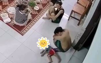 Kỹ năng diễn xuất của con trai ăn đứt ông bố U40