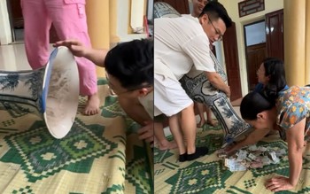 Con cháu hí hửng vì tìm được 'kho báu' của các cụ