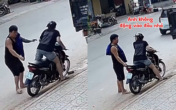 Chồng suýt bị vợ mắng oan vì chiếc xe 'bỗng dưng' bị ngã
