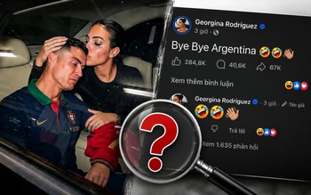 Thực hư bài đăng của hôn thê Ronaldo: 'Bye Bye Argentina'