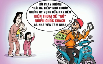 Bao nhiêu khoản chờ 'chia cuốc' với bác tài xe công nghệ