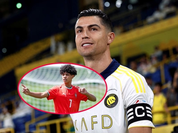 Cha con Ronaldo có thể đá cùng nhau ở Al Nassr