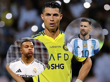 Ronaldo, Messi và Mbappe cùng vào top cầu thủ ‘lười chạy’ nhất thế giới