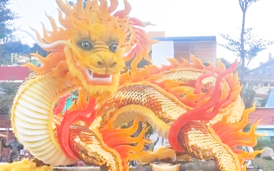 Rồng Đà Nẵng chung 'cha đẻ' với rồng Quảng Trị, đang gây sốt mạng xã hội