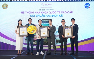 Elite Dental đạt chuẩn chất lượng AACI Mỹ