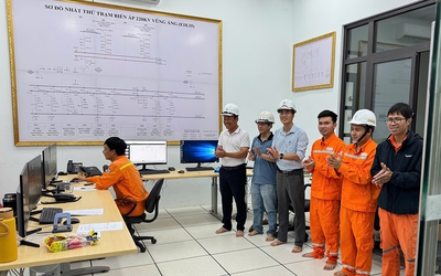 Đóng điện dự án Trạm biến áp 220kV Vũng Áng và đấu nối