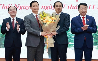 Ông Vương Quốc Tuấn làm Chủ tịch UBND tỉnh Thái Nguyên