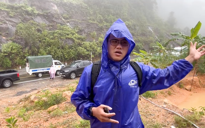Video phóng viên vào hiện trường vụ sạt lở làm 6 người chết trên đèo Khánh Lê