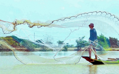 Người dân miền Tây bội thu mùa cá đồng