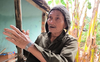 Vợ chồng cụ ông 83 tuổi kể giây phút sinh tử: Sóng ầm ầm như búa bổ vào tường, hãi muốn chết