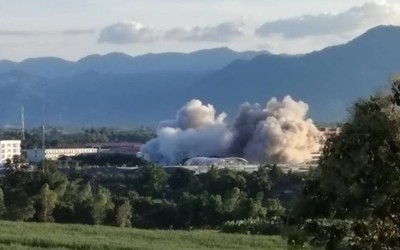 Thái Lan bắt 1.600 người trốn khỏi khu lừa đảo bị đánh bom ở Myanmar