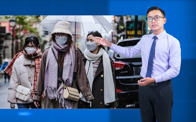 Thời tiết đêm 15 ngày 16-12: Bắc Bộ rét đậm, Trung Bộ và Nam Bộ vài nơi mưa to