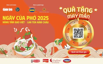 Chơi là có quà, vui là có thật tại Ngày của Phở 2025