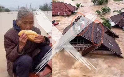 Hình ảnh giả và những bẫy cảm xúc mùa lũ