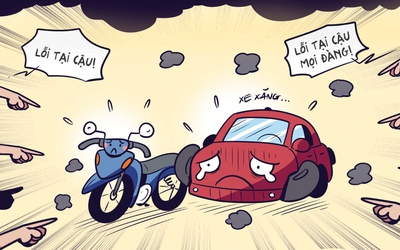 Ô nhiễm do ô tô, xe máy mọi đàng?