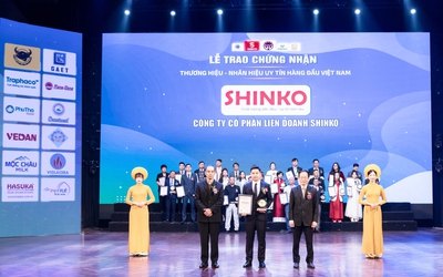 Shinko đạt chứng nhận Top 20 Thương hiệu - Nhãn hiệu uy tín hàng đầu 2025