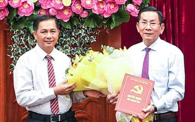 Chủ nhiệm Ủy ban Kiểm tra Tỉnh ủy Tây Ninh làm Chủ nhiệm Ủy ban Kiểm tra Tỉnh ủy Vĩnh Long