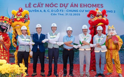 Nhà ở xã hội Nam Long 2 cất nóc đúng kế hoạch, đảm bảo lộ trình bàn giao