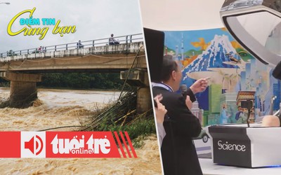 Điểm tin 18h: Nhiều nơi ở Nha Trang lại ngập lụt; Nhật Bản ra mắt 'máy giặt người'
