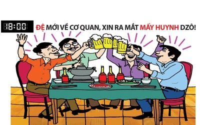 Văn hóa nhậu: Màn ra mắt 'không say không về'
