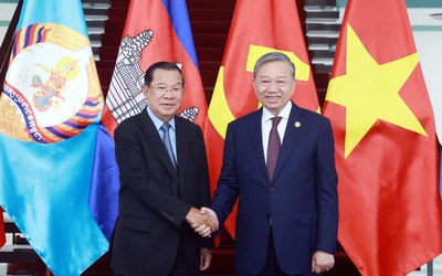 Tổng Bí thư Tô Lâm và Chủ tịch Đảng CPP Hun Sen chủ trì cuộc gặp cấp cao tại TP.HCM