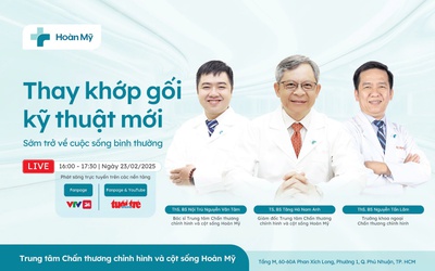 Talkshow 'Thay khớp gối kỹ thuật mới - Sớm trở về cuộc sống bình thường'