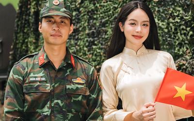 Xuân Bắc, Tự Long, hoa hậu Thanh Thủy bắt trend Yêu Việt Nam dịp lễ 30-4