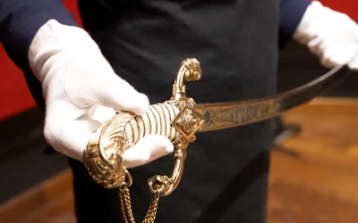 Cận cảnh thanh kiếm của Hoàng đế Napoleon, kỳ vọng đấu giá đạt hơn 1 triệu USD