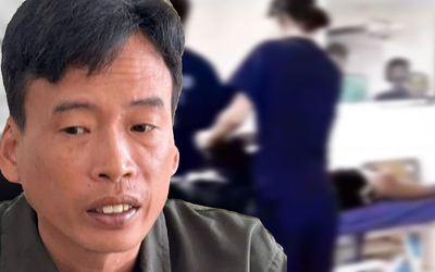 Triệu tập người đàn ông đạp vào bụng điều dưỡng khi đang cấp cứu bệnh nhân ở Phú Thọ