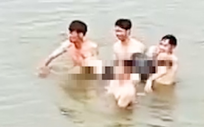 Hai nam sinh tử vong khi quay clip tuyên truyền cứu người đuối nước