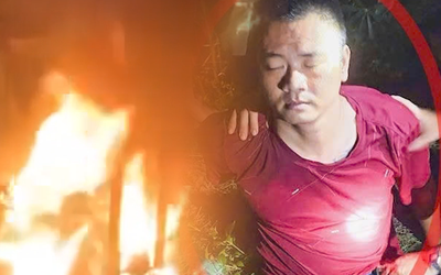 Đổ xăng đốt cửa hàng xe máy khiến 6 căn nhà cháy rụi, thủ phạm khai 'do có thù'