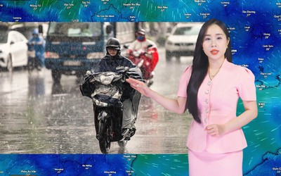 Thời tiết đêm 30 ngày 31-5: Nhiều nơi có mưa to và dông, có khả năng xảy ra lốc, sét, mưa đá và gió giật mạnh