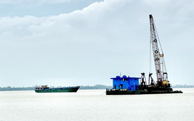 Đồng Tháp sẽ đấu giá 3 mỏ cát trên sông Tiền có diện tích gần 54ha