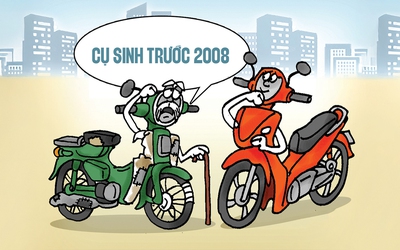 Hai năm nữa sẽ kiểm định khí thải xe máy ở Hà Nội và TP.HCM