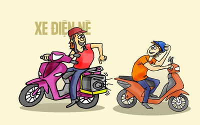 Quái xế thời xe điện có làm người ta khiếp đảm?