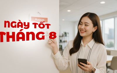 Ngày âm lịch hôm nay và ngày tốt trong tháng 8 năm 2025: Khai trương, động thổ, cưới hỏi