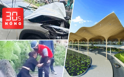 Bản tin 30s nóng: Nữ tài xế tông xe liên hoàn, một người tử vong; Ngắm sân bay 1,5 tỉ USD ở Campuchia
