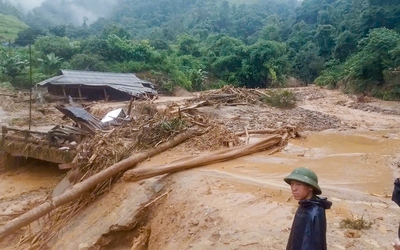 Mưa lũ ở Điện Biên: Tìm thấy 2 người mất tích chỉ bị thương, 9 người chết