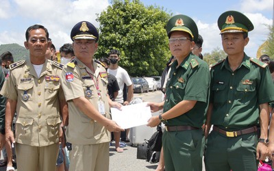 Campuchia trao trả 72 công dân Việt Nam