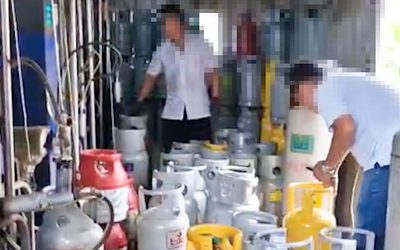 Khởi tố, bắt 8 người sản xuất 1.000 tấn gas giả ở TP.HCM