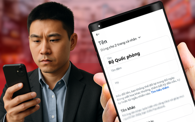 Cấm đặt trùng tên tài khoản với tên cơ quan cơ quan Bộ Quốc phòng trên mạng xã hội