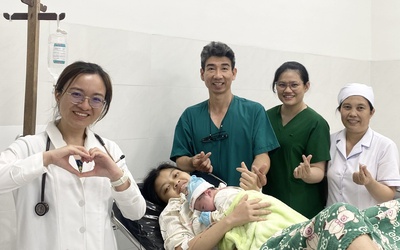 Nguy cơ băng huyết cao, sản phụ sinh con an toàn tại Côn Đảo