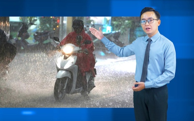 Thời tiết đêm 12 ngày 13-9: Bắc Bộ mưa rào, Nam Bộ chiều tối mưa to