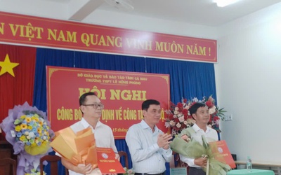 Điều chuyển hiệu trưởng bị tố thu chi sai quy định sang làm hiệu trưởng trường khác