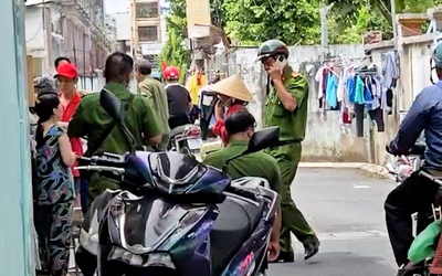 Người nhặt ve chai phát hiện thi thể trẻ sơ sinh trong thùng các tông ở Trung Mỹ Tây, TP.HCM