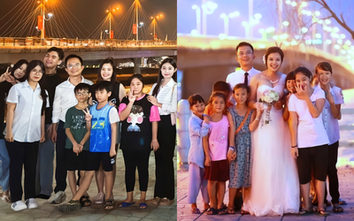 Cô dâu chú rể tìm lại những đứa trẻ xa lạ trong ảnh cưới 12 năm trước