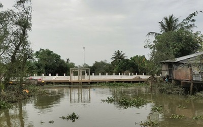 Mặn xâm nhập phức tạp, Vĩnh Long phát lệnh trữ nước ngọt toàn tỉnh